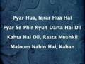 Download Pyar Hua Iqrar Hua MP3 song and Music Video