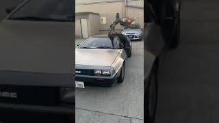 Tahir Moore has a De Lorean