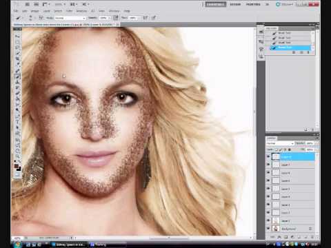 The Photoshop lie Extreme Photoshop makeover Britney Spears