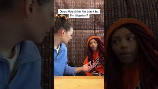 “Algerians are White People” African American puts North African woman in her pl