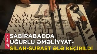 Sabirabad Sakininin Evində Silah-Sursat Aşkarlanıb Apa Tv