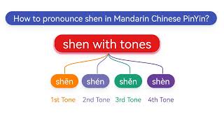 How To Pronounce Shenshēn,Shén,Shěn,Shèn In Mandarin Chinese Pinyin?