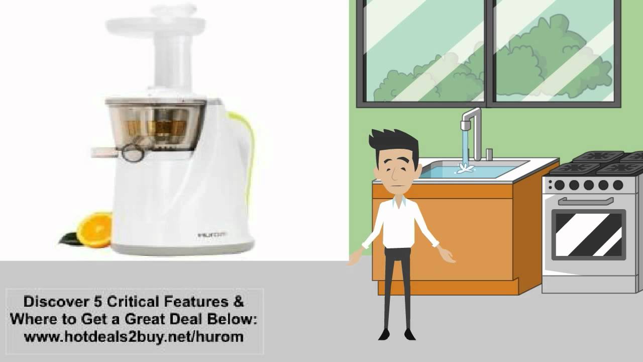 Hurom Slow Juicer Extractor Review & DISCOUNT/Sale - YouTube