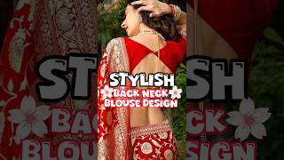 Try These Blouse Back Neck Design For Your Next Saree Look