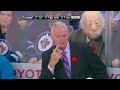 Fan dresses as old man behind Sharks bench