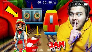Gece 3Te Subway Surfers.exe Oynarsaniz Evi̇ni̇ze Geli̇r Subway Horror Gerçek Hayatta