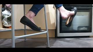 Asmr Candid Shoeplay - Flats