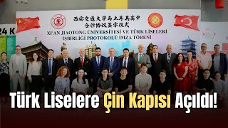 Çin Üniversitesinden Türk Lise Öğrencilerine Büyük İmkanlar Elif İle Çine Açılan Kapı