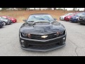 2013 Chevrolet Camaro ZL1 Convertible Start Up, Exhaust, and In Depth Review