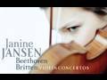 Janine Jansen : Beethoven & Britten Violin Concertos