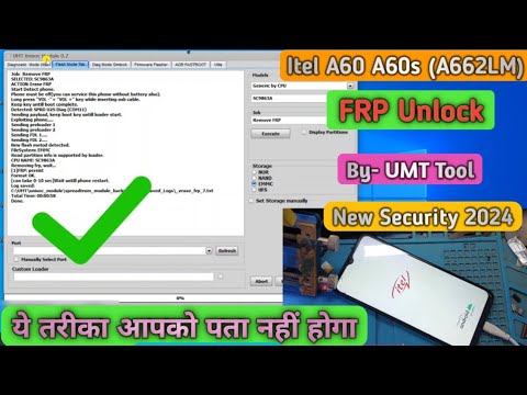 Itel A60 A60s (A662LM) FRP Bypass || Itel A60 A60s FRP Itel A60 A60s (A662LM) FRP Bypass || Itel A60 A60s FRP