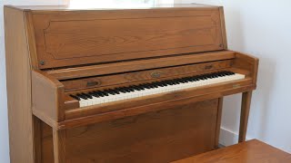 1981 Wurlitzer 2960 Upright Piano Sold