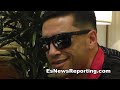carlos molina reaction to broner calling him a punching bag with  EsNews Boxing