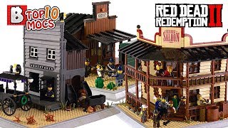 Howdy, PARTNER! Red Dead Redemption II in LEGO! | TOP 10 LEGO Creations (MOCs)