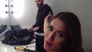 Fuera Del Set Una Sesión De Peinado Diferente Con Jackie Guerrido -- Exclusivo Online