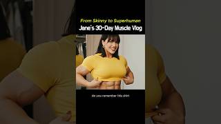 Janes 30-Day Muscle Vlog Skinny To Superhuman