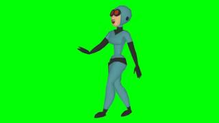 Maddie Fenton Walk Animated Right Chroma