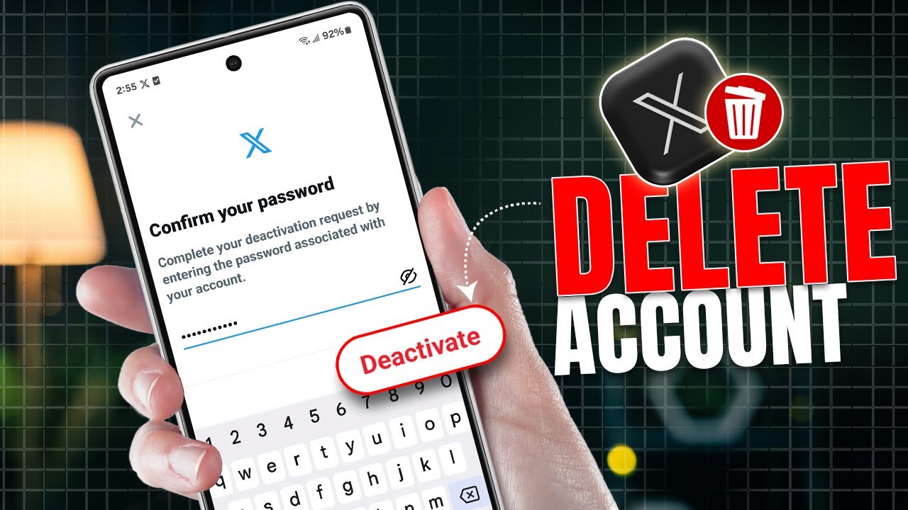 How to Delete X or Twitter Account on Android | Remove How to Delete X or Twitter Account on Android | Remove