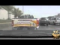 Driving crazy man in Saudi Arabia