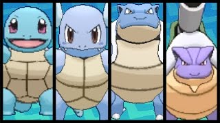 FULL SQUIRTLE EVOLUTION TEAM!