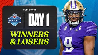 BIGGEST Winners \& Losers From Day 1 of the 2024 NFL Draft I CBS Sports