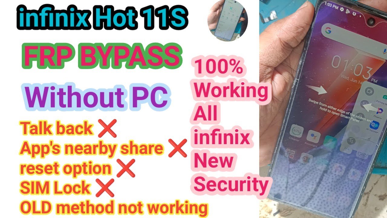 infinix Hot 11S FRP BYPASS New Security Update 2023 infinix Hot 11S FRP BYPASS New Security Update 2023