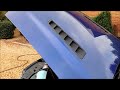 2013 Ford Mustang GT Hood Vent Water Test With Steeda Cold Air Intake