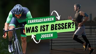 Radfahren Vs Joggen Was Ist Besser?