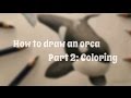 How to Draw a Killer Whale (Orca) - Part 2: Coloring