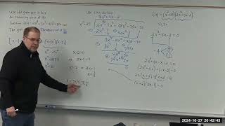 Solving a Polynomial Equation Given a Complex Root