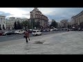 Ukraine Kiev centre - Independence Square, Orange Revolution, Maidan Nezalezhnosti