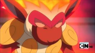 Ash's Infernape VS Volvagia at Dodongo Boss Battle Ocarina of Time