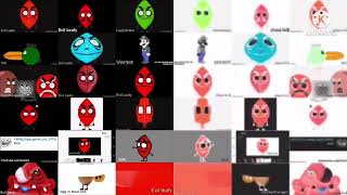 Bfdi Auditions But With 36 Other Animations Split Confusion