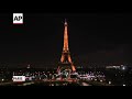 Raw: Eiffel Tower Goes Dark for Attack Victims