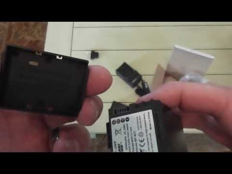 Canon XA10 Wasabi Battery Kit with Charger Unboxing
