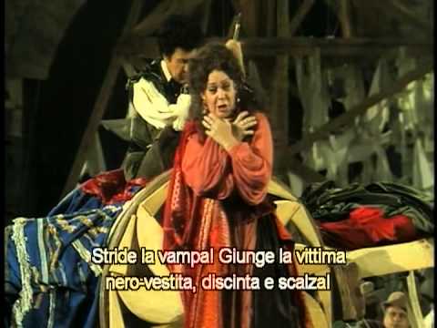 Fiorenza Cossotto - Stride la vampa - Arena di Verona '85