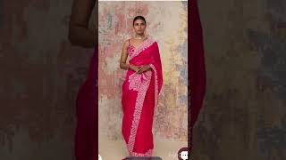 Recreating Pooja Hegde Saree Look Pooja Hegde Designer Saree Look