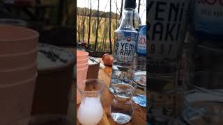 Rakı alkol manzaralı snap