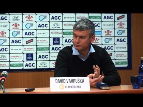 Tiskov konference domcho trenra po zpase s Brnem (2.4.2016)