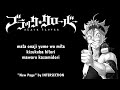 Black Clover Ending 10 Full『New Page』by INTERSECTION _ Lyrics
