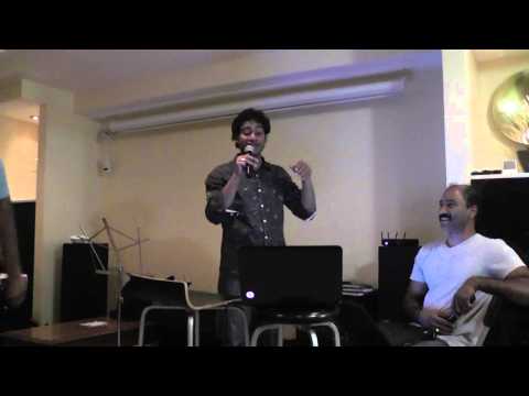 Siva Pasumarti first time Karaoke