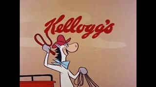 Quick Draw Mcgraw Kelloggs Intro & Outro Color Elements