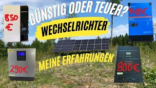 Wechselrichter Günstig Oder Teuer? Meine Erfahrungen