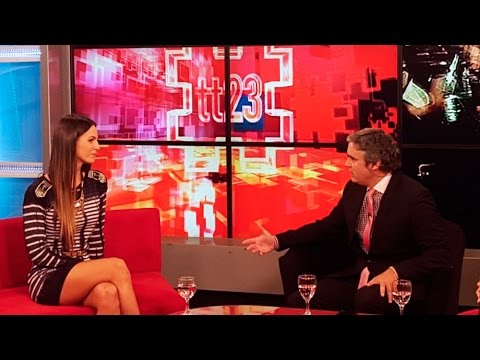 Martina Graf estuvo en el programa