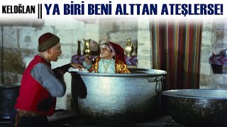 Keloğlan Türk Filmi | Keloğlan, Bicirik'i Tencereye Saklıyor!
