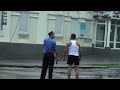 в Николаеве началась гроза. Ливень, 