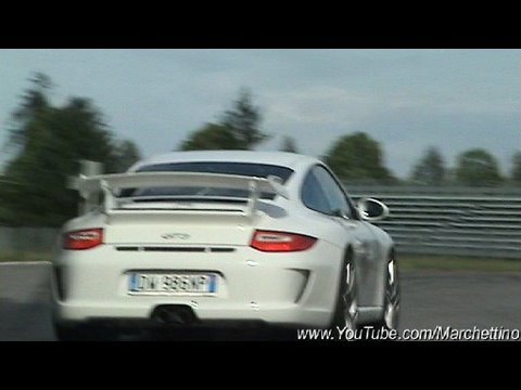 259 I have recorded the new Porsche 997 GT3 mk2 at the Imola racetrack