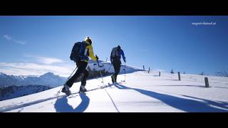 Skitour durch den Schnee