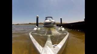 Streaker Boats 5700 Navigator With Easy-Tow Trailer. Boat Launch & Retrieve.