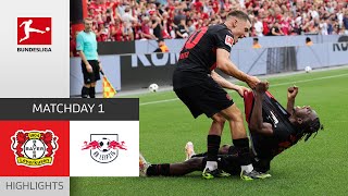Crazy Spectacle At Season Start | Leverkusen - RB Leipzig 3-2 | Highlights | MD 